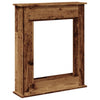 Takkakehys vanha puu 75x20x87,5 cm tekninen puu