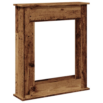 Takkakehys vanha puu 75x20x87,5 cm tekninen puu