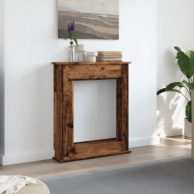 Takkakehys vanha puu 75x20x87,5 cm tekninen puu