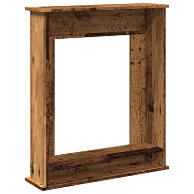 Takkakehys vanha puu 75x20x87,5 cm tekninen puu