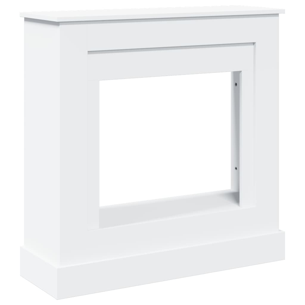 Takkakehys valkoinen 90x30x90 cm tekninen puu