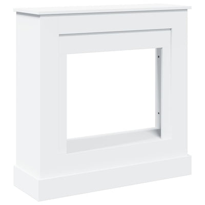Takkakehys valkoinen 90x30x90 cm tekninen puu