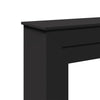 Takkakehys musta 90x30x90 cm tekninen puu