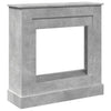 Takkakehys betoninharmaa 90x30x90 cm tekninen puu