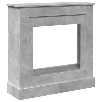 Takkakehys betoninharmaa 90x30x90 cm tekninen puu