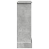 Takkakehys betoninharmaa 90x30x90 cm tekninen puu