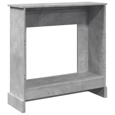 Takkakehys betoninharmaa 90x30x90 cm tekninen puu