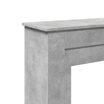 Takkakehys betoninharmaa 90x30x90 cm tekninen puu