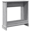 Takkareunus harmaa Sonoma 90x30x90 cm tekninen puu