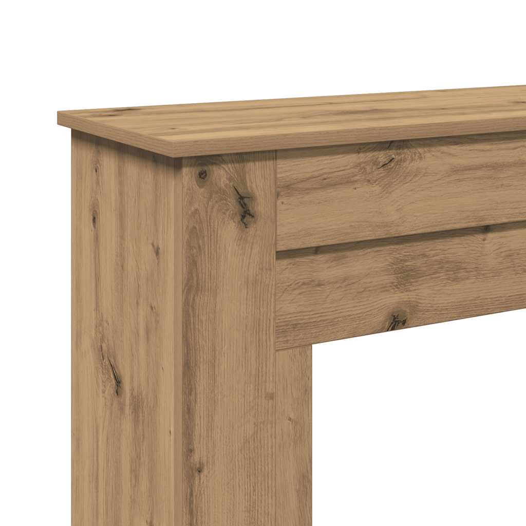 Takkareunus artesaani tammi 90x30x90 cm tekninen puu
