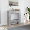 Takkakehys betoninharmaa 81x18x82 cm tekninen puu