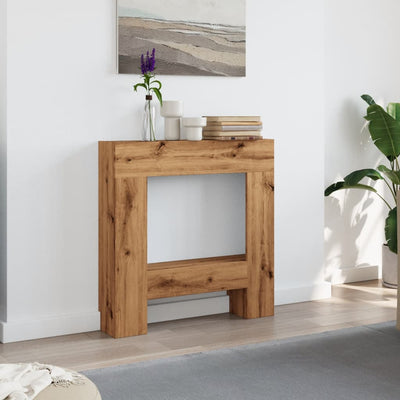 Takkakehys artesaani tammi 81x18x82 cm tekninen puu