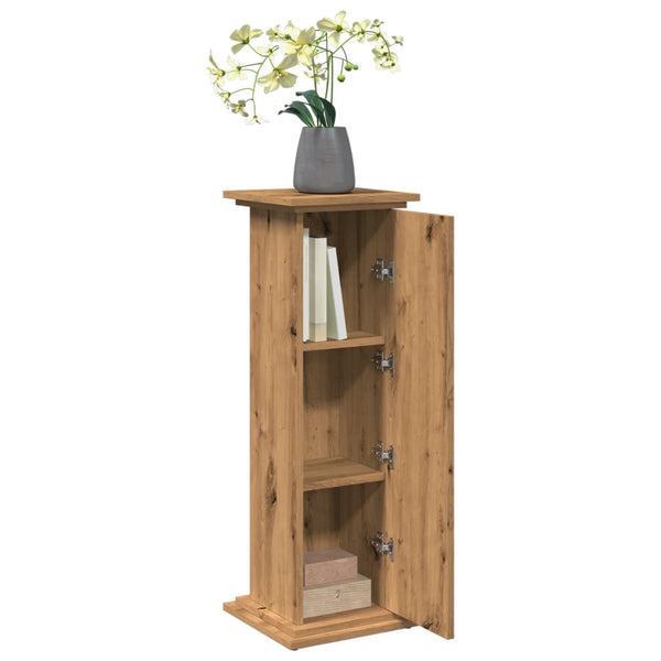 Esittelyteline säilytystila tammi 31x30x90cm tekninen puu