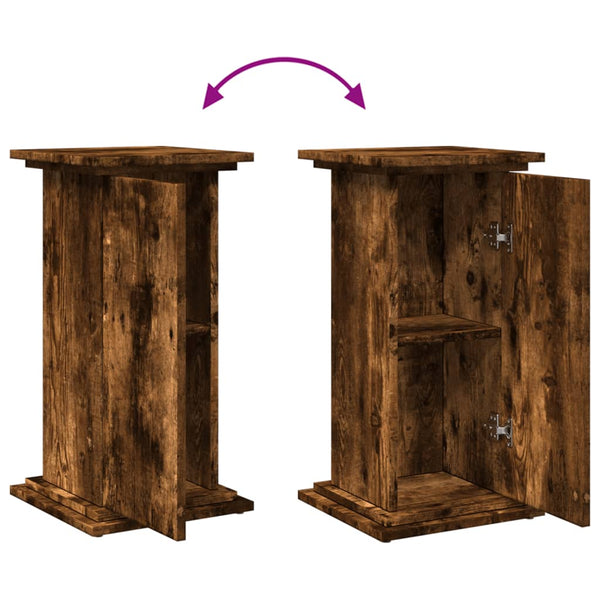 Savutammi esittelyteline säilytystila Favian 31x30x60cm (puinen)