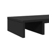 Näyttöteline musta 60x24x10,5 cm tekninen puu