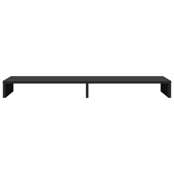 Näyttökoroke musta 100x27x10 cm tekninen puu