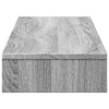 Näyttöteline harmaa Sonoma 100x27x10 cm tekninen puu
