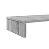 Näyttöteline harmaa Sonoma 100x27x10 cm tekninen puu