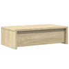 Näyttöteline laatikoilla Sonoma-tammi 50x27x15 cm tekninen puu
