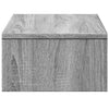 Näyttöteline laatikoilla harmaa Sonoma 50x27x15 cm tekninen puu