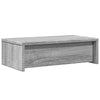 Näyttöteline laatikoilla harmaa Sonoma 50x27x15 cm tekninen puu