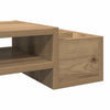 Näyttöteline säilytystila tammi 100x27x15 cm tekninen puu