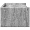 Näyttöteline harmaa Sonoma 42x24x16 cm tekninen puu