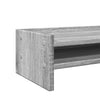 Näyttöteline harmaa Sonoma 42x24x16 cm tekninen puu