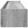 Näyttöteline harmaa Sonoma 100x24x16 cm tekninen puu