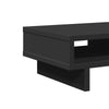 Näyttöteline musta 50x27x15 cm tekninen puu