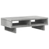 Näyttöteline betoninharmaa 50x27x15 cm tekninen puu
