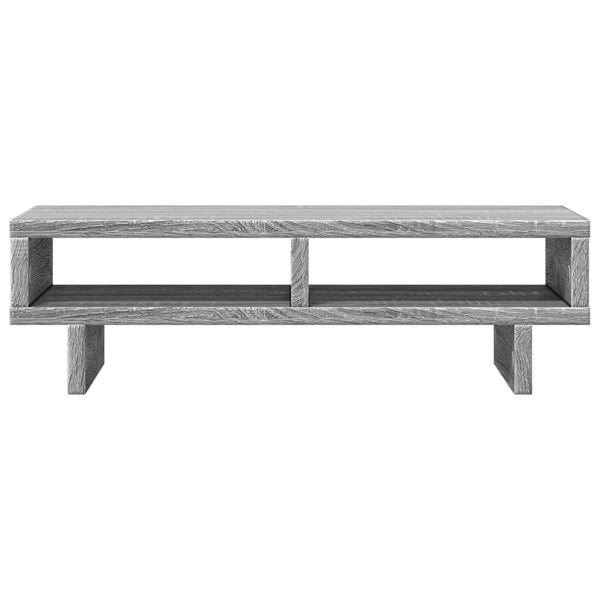 Näyttöteline harmaa Sonoma 50x27x15 cm tekninen puu
