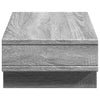 Näyttöteline harmaa Sonoma 50x27x15 cm tekninen puu
