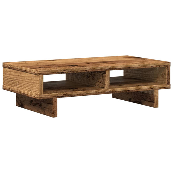 Näyttöteline vanha puu 50x27x15 cm tekninen puu