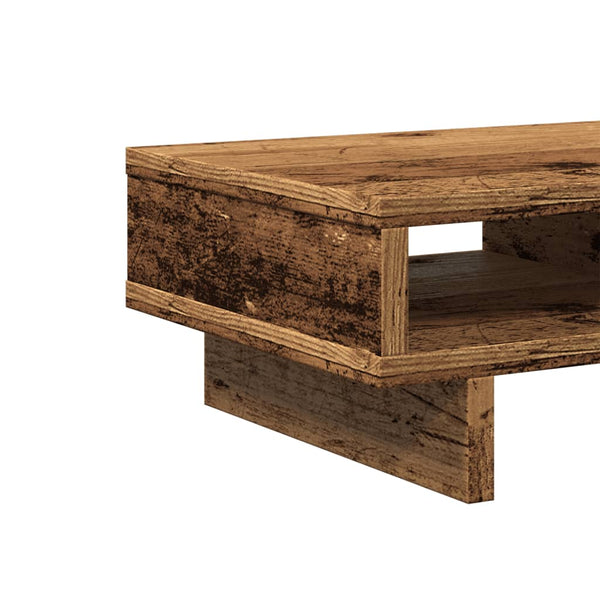 Näyttöteline vanha puu 50x27x15 cm tekninen puu