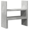 Pöytäjärjestäjä säädettävä betoninharm 40x17x41 cm tekninen puu