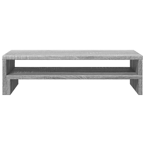 Näyttöteline harmaa Sonoma 54x22x15 cm tekninen puu