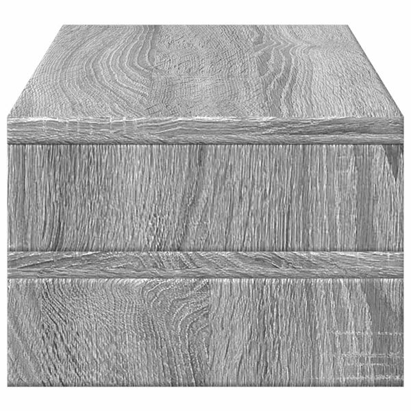 Näyttöteline harmaa Sonoma 54x22x15 cm tekninen puu