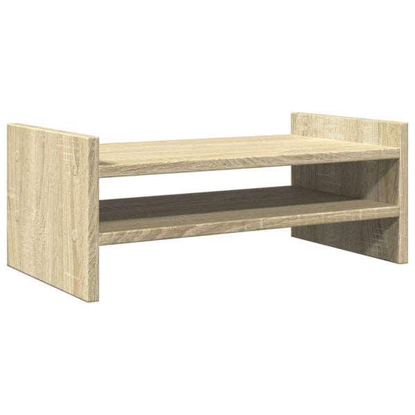 Näyttöteline Sonoma-tammi 50x27x20 cm tekninen puu
