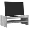 Näyttöteline harmaa Sonoma 50x27x20 cm tekninen puu