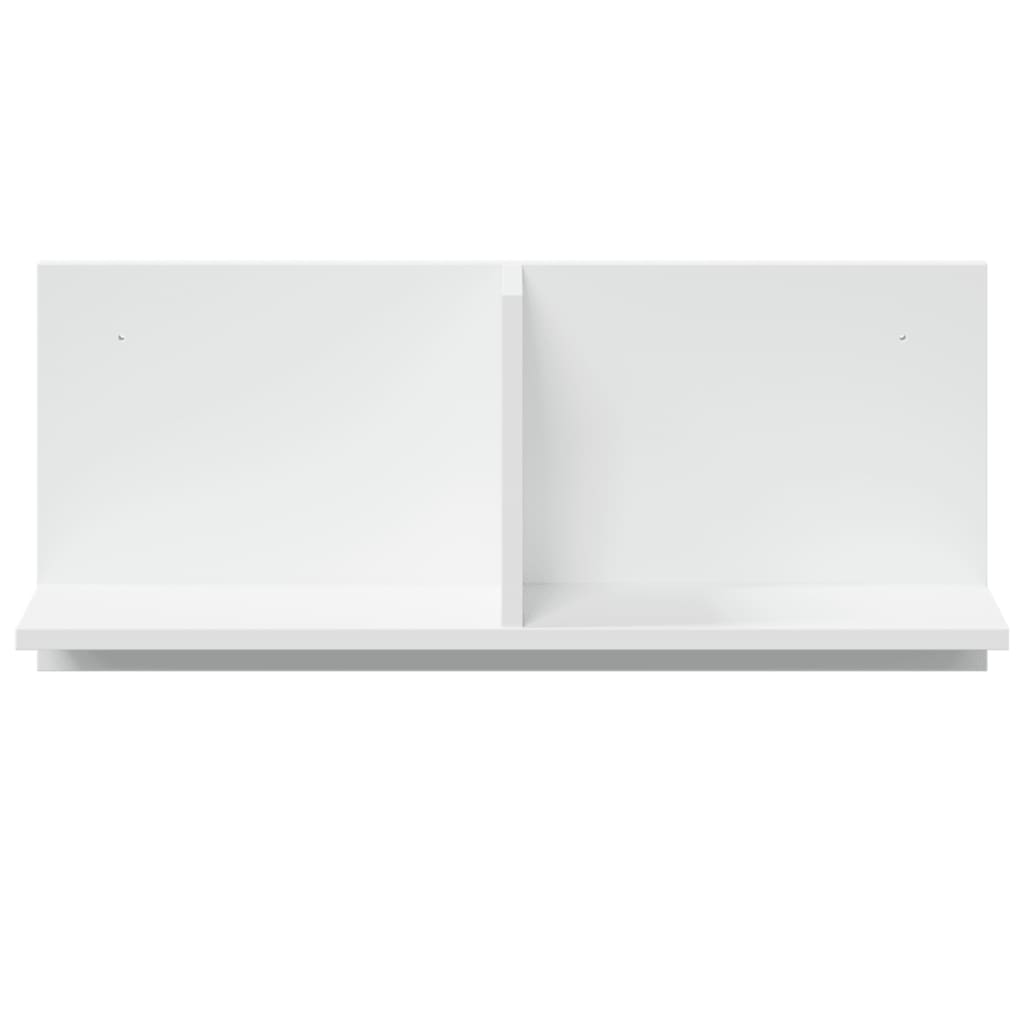 Valkoinen seinäkaappi Nelo 70x16,5x30cm (puinen)