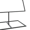 Metallinen joulukuusi koristeeksi musta 150 cm
