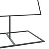 Metallinen joulukuusi koristeeksi musta 180 cm
