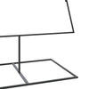 Metallinen joulukuusi koristeeksi musta 210 cm