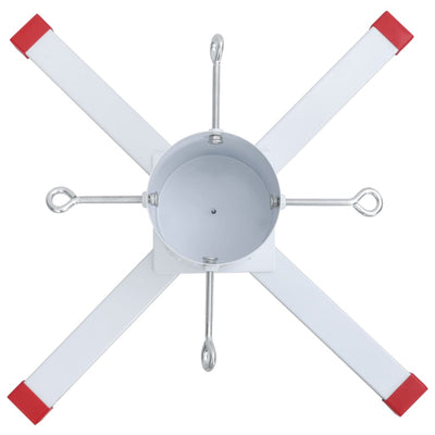 Valkoinen joulukuusenjalusta Fener 61x61x15,5cm