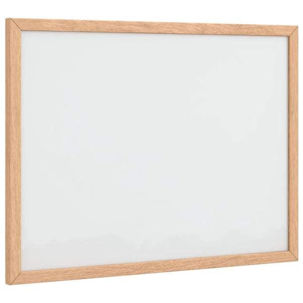 Magneettinen valkotaulu massiivimäntypuukehyksellä 40x30 cm