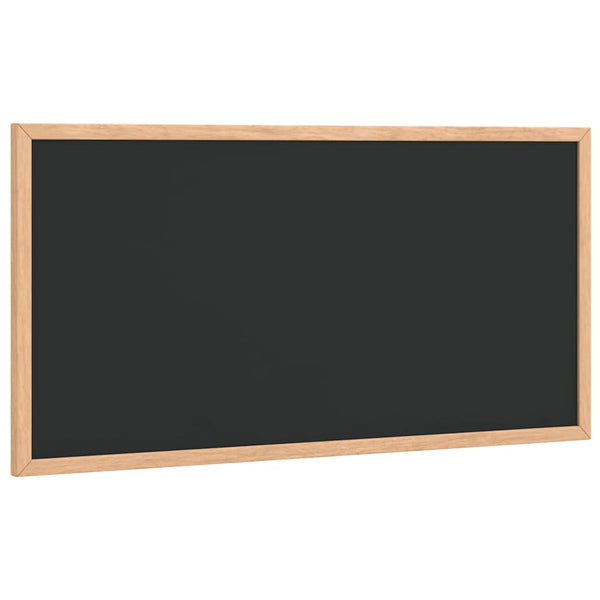 Liitutaulu massiivimäntykehyksellä musta 60x30 cm