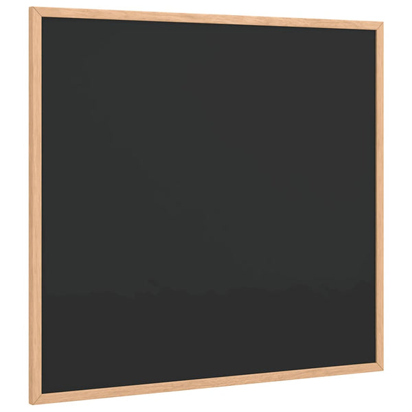 Liitutaulu massiivimäntykehyksellä musta 60x55 cm