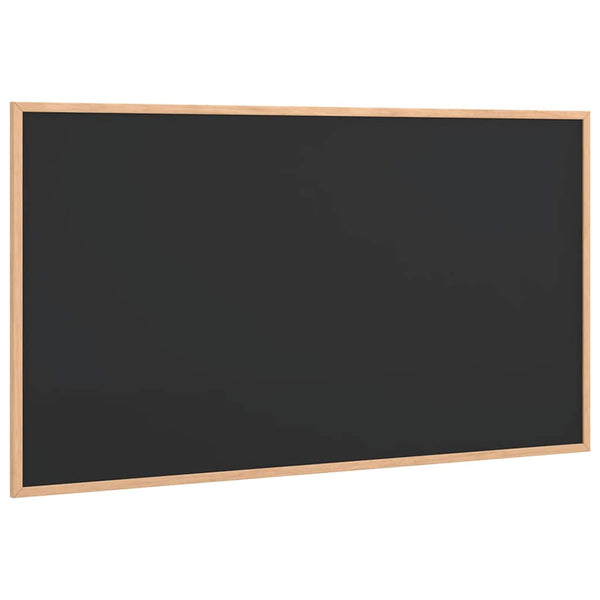 Liitutaulu massiivimäntykehyksellä musta 100x55 cm