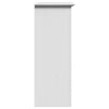 Valkoinen eteisen kaappi bodo Svitlana 80x35x90cm
